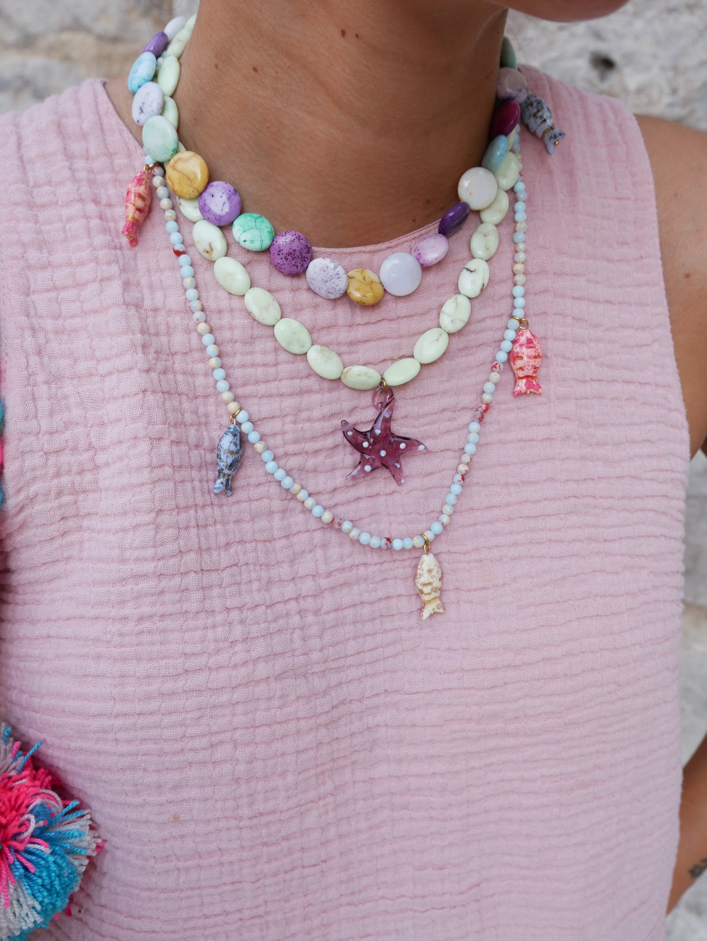COLLAR STARLET (jaspe natural)