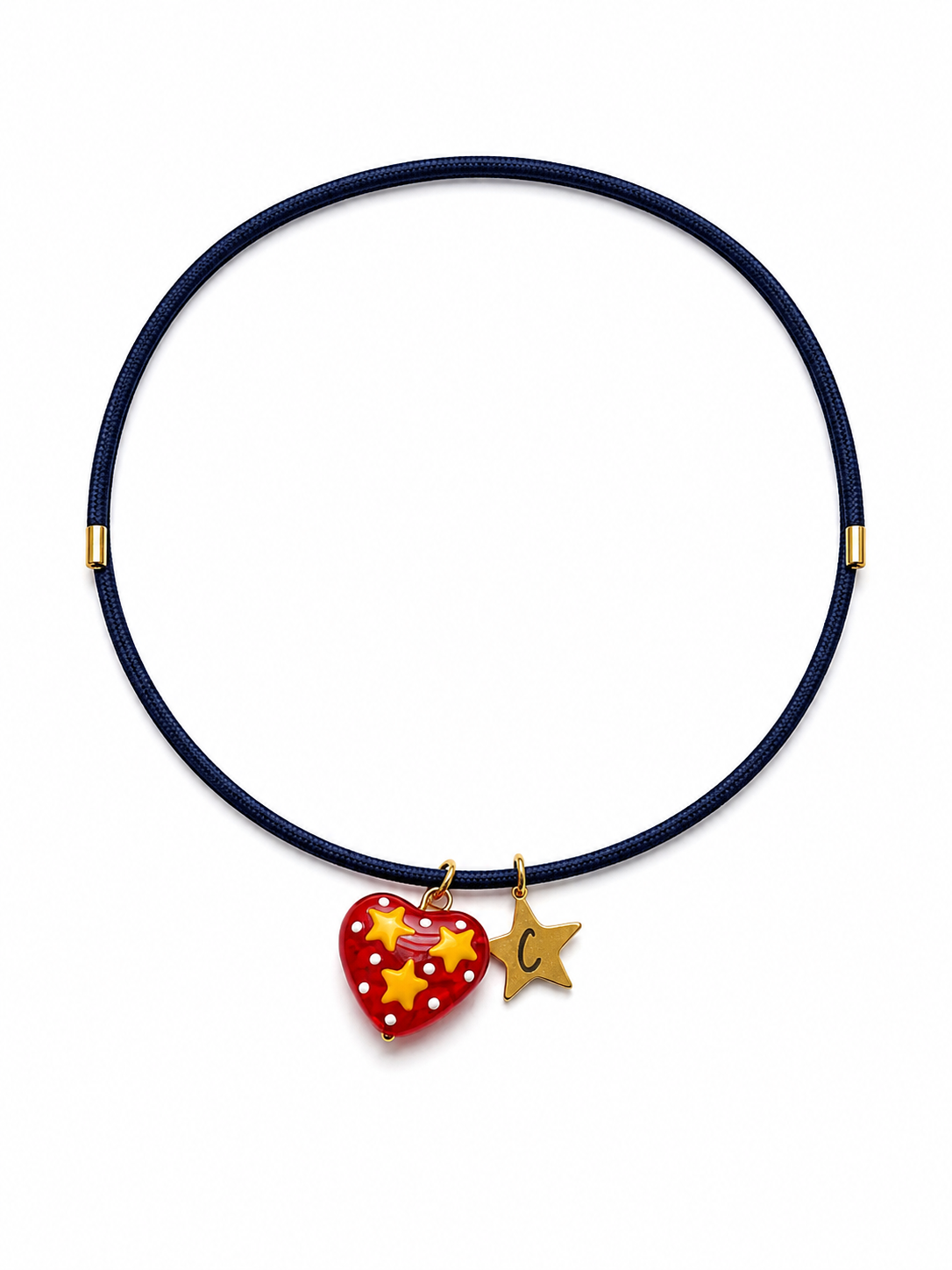 Cordón magnético con charms, ejemplo de combinación — Ayutthaya&me