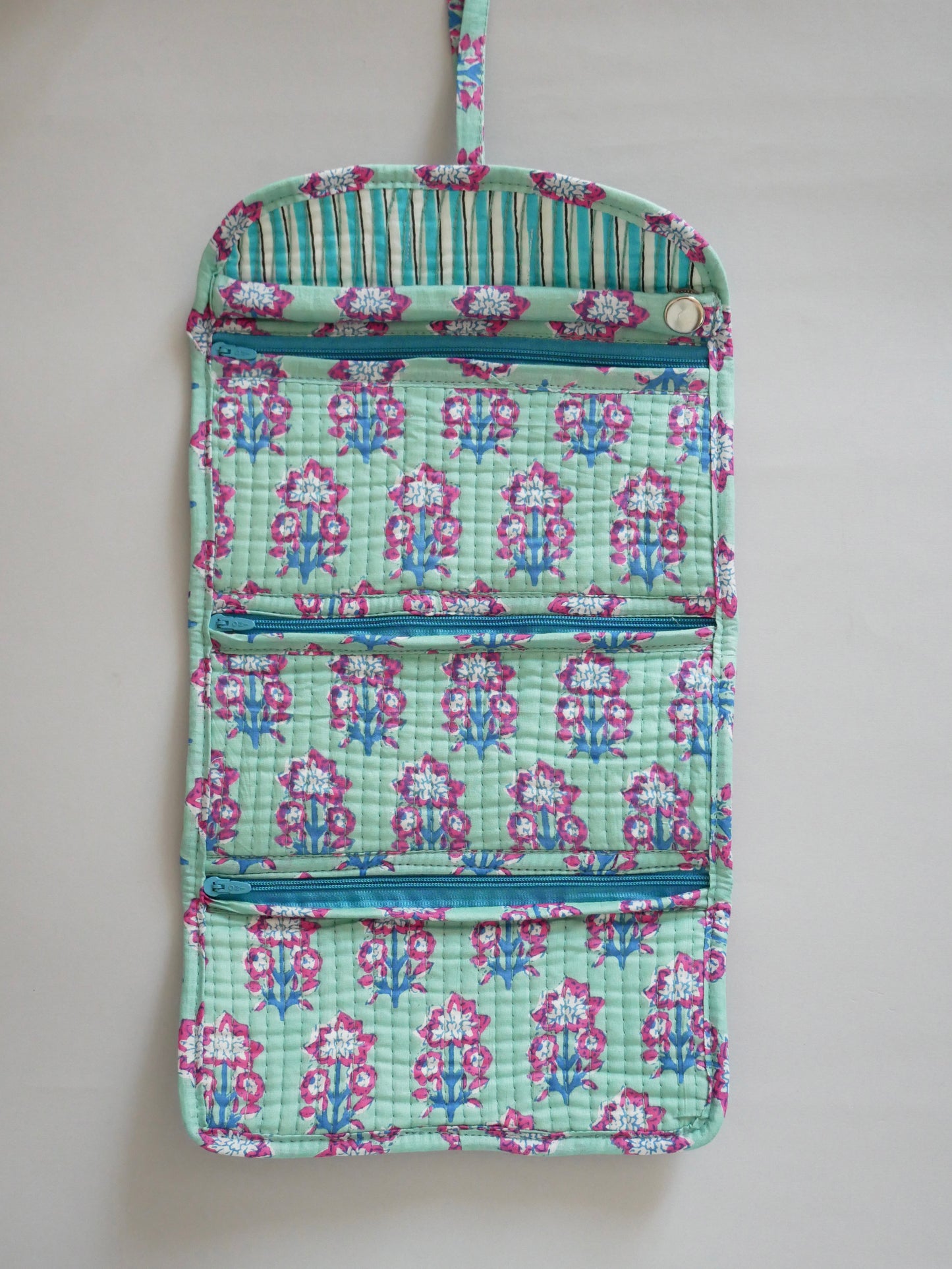 JOYERO KILIM TURQUESA