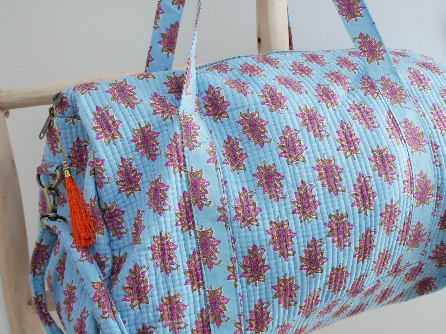 BOLSO DE VIAJE AZUL