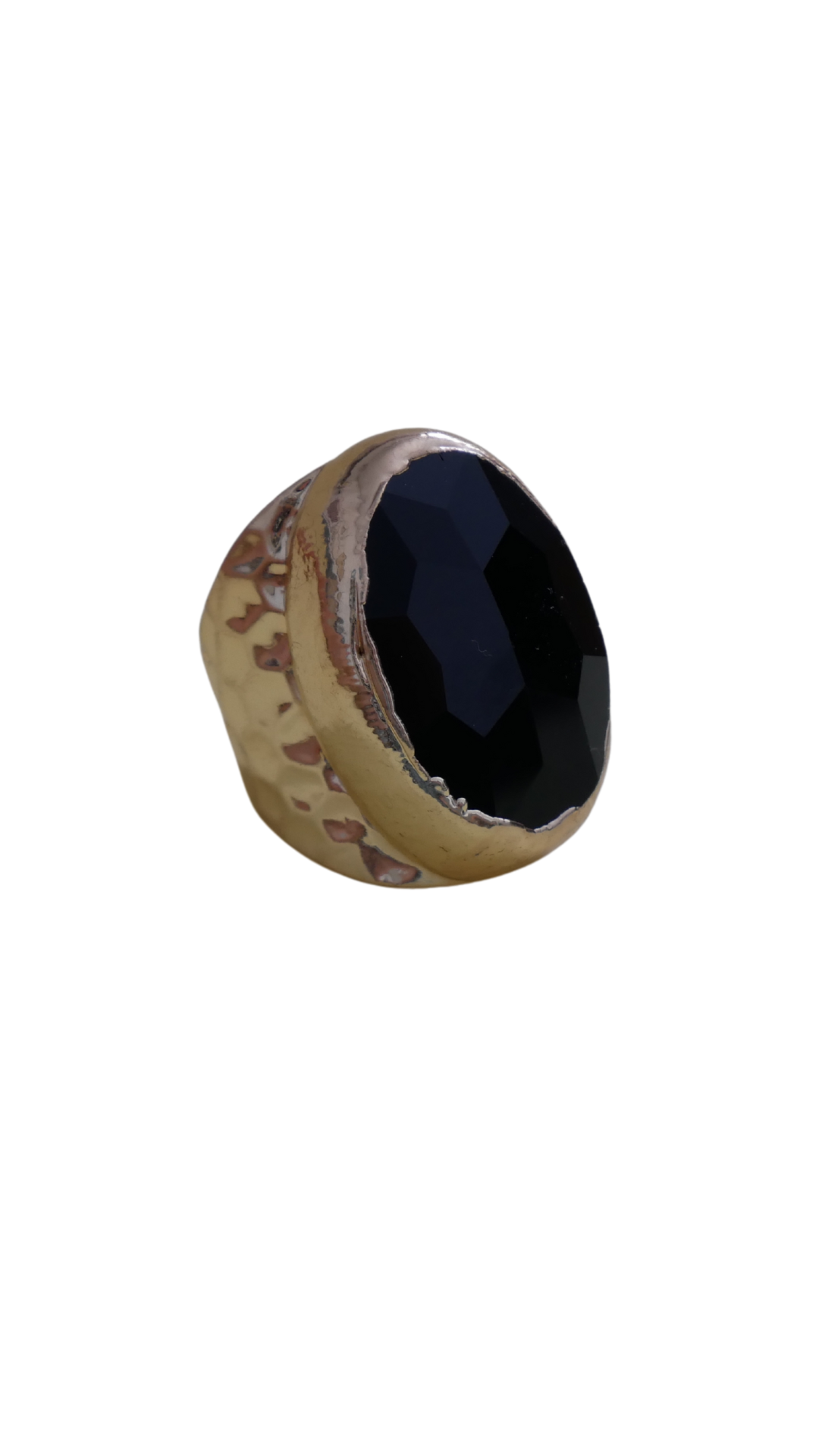 ANILLO CRISTAL NEGRO