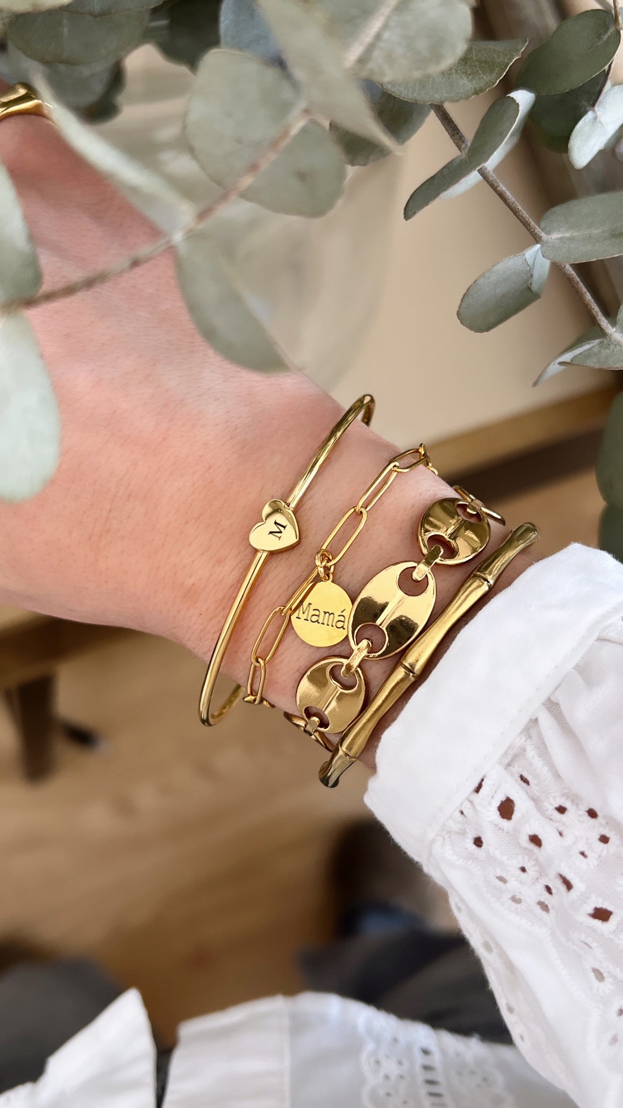 PULSERA CHAPITA PERSONALIZABLE