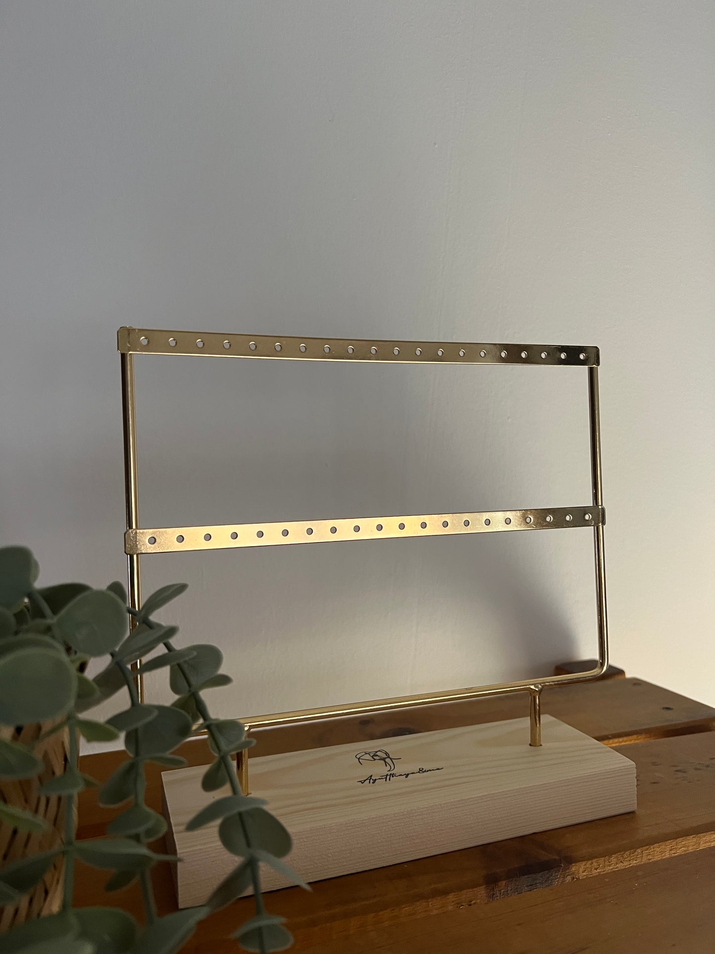 EXPOSITOR MINI DORADO