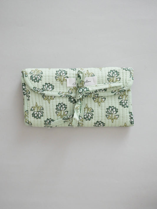 JOYERO KILIM VERDE SAGE