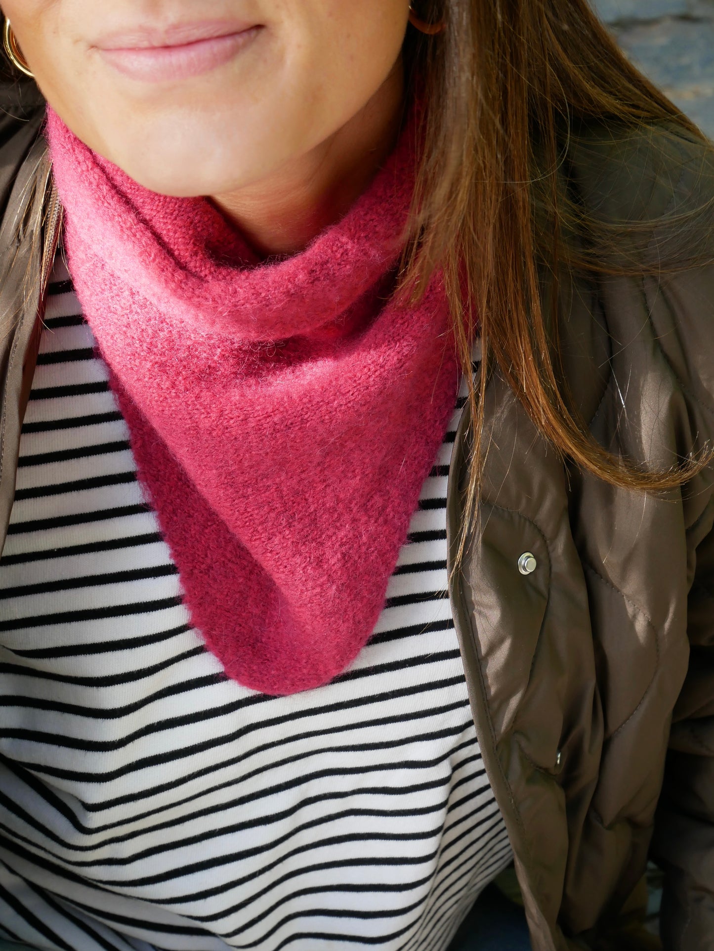 BANDANA PUNTO FUCSIA