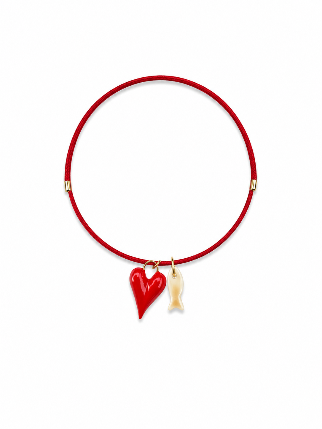CORDÓN NYLON MAGNÉTICO ROJO