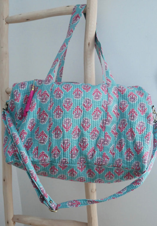 BOLSA VIAJE TURQUESA