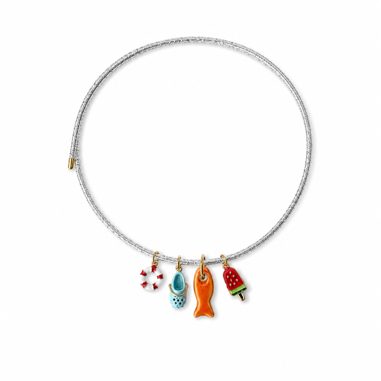 Cordón magnético y charms combinados — monta tu joya, Ayutthaya&me