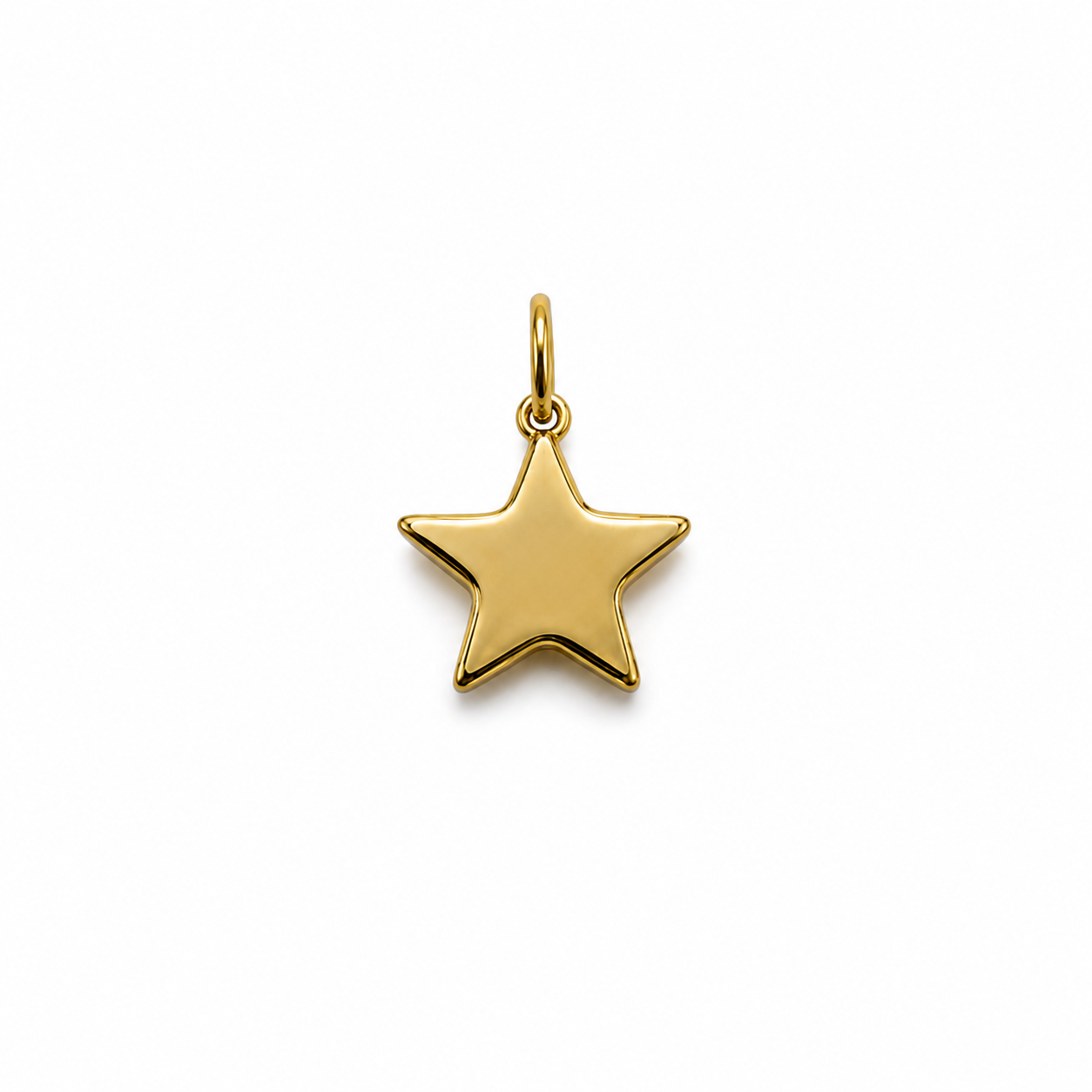 Charm estrella de acero inoxidable personalizable con grabado — Ayutthaya&me
