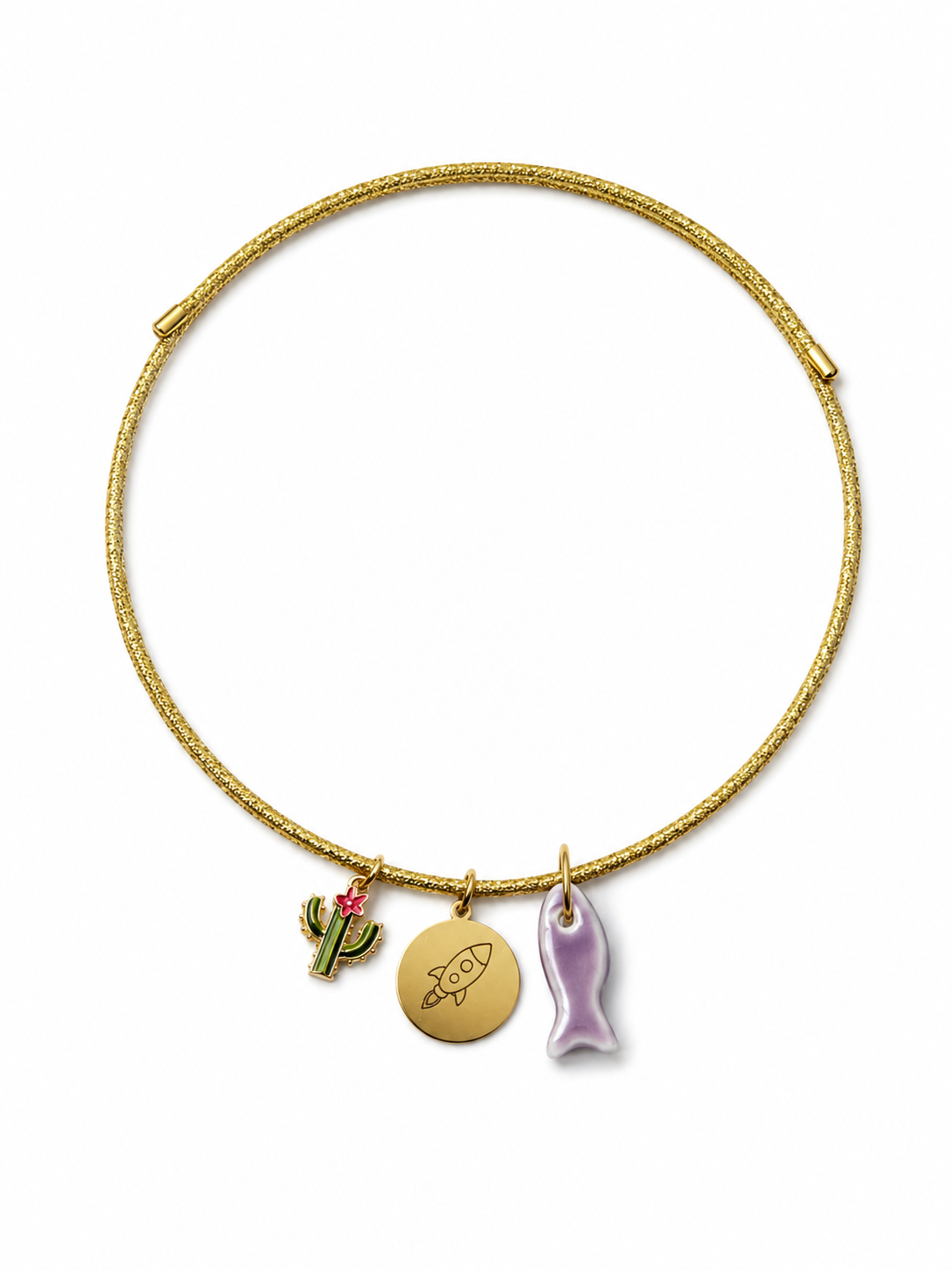 Cordón magnético y charms combinados — monta tu joya, Ayutthaya&me
