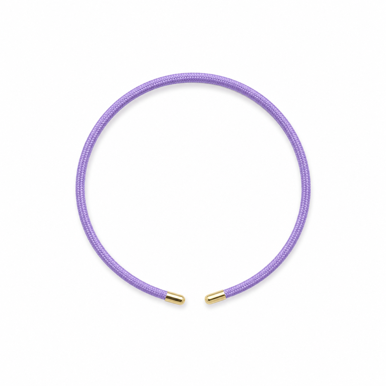 PULSERA NYLON MALVA