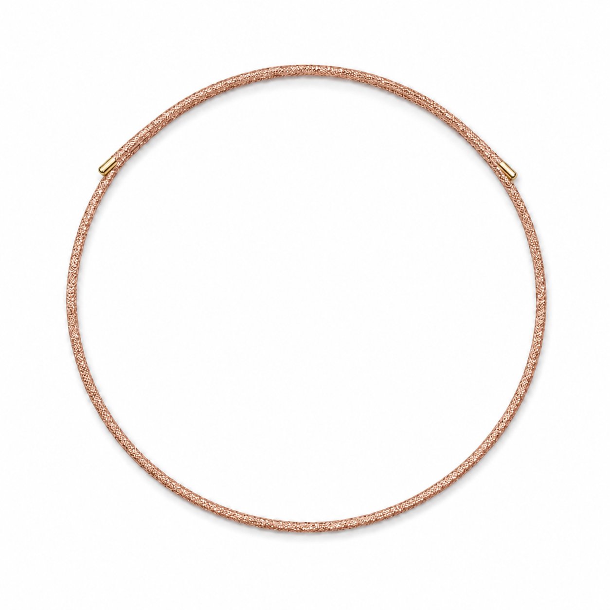 CORDÓN NYLON MAGNÉTICO ORO ROSA