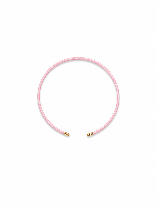 PULSERA NYLON ROSA