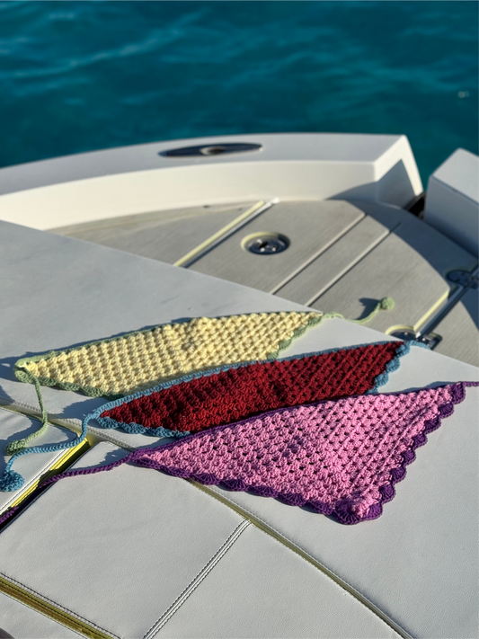 PAÑUELOS CROCHET