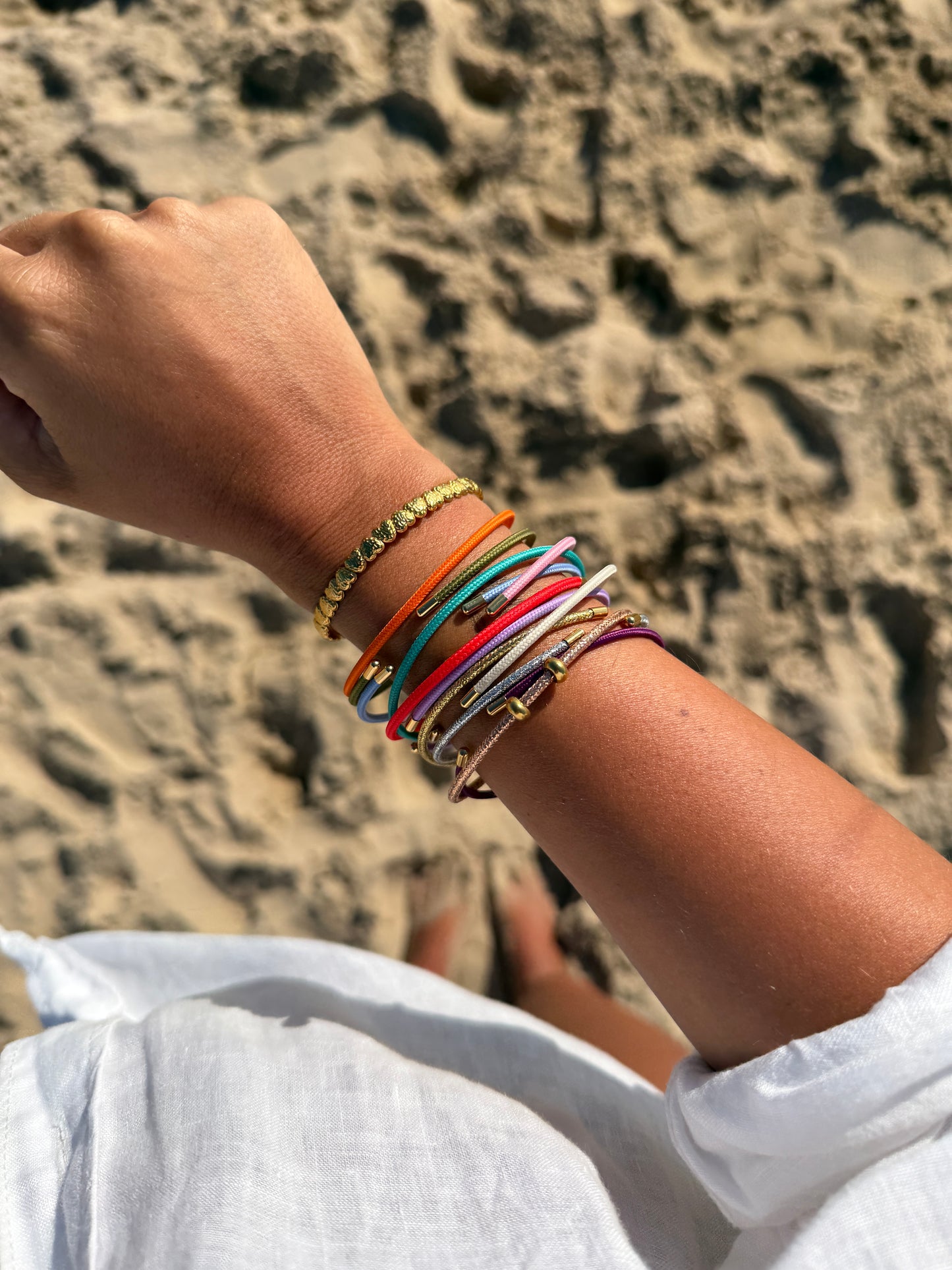 PULSERA NYLON NARANJA