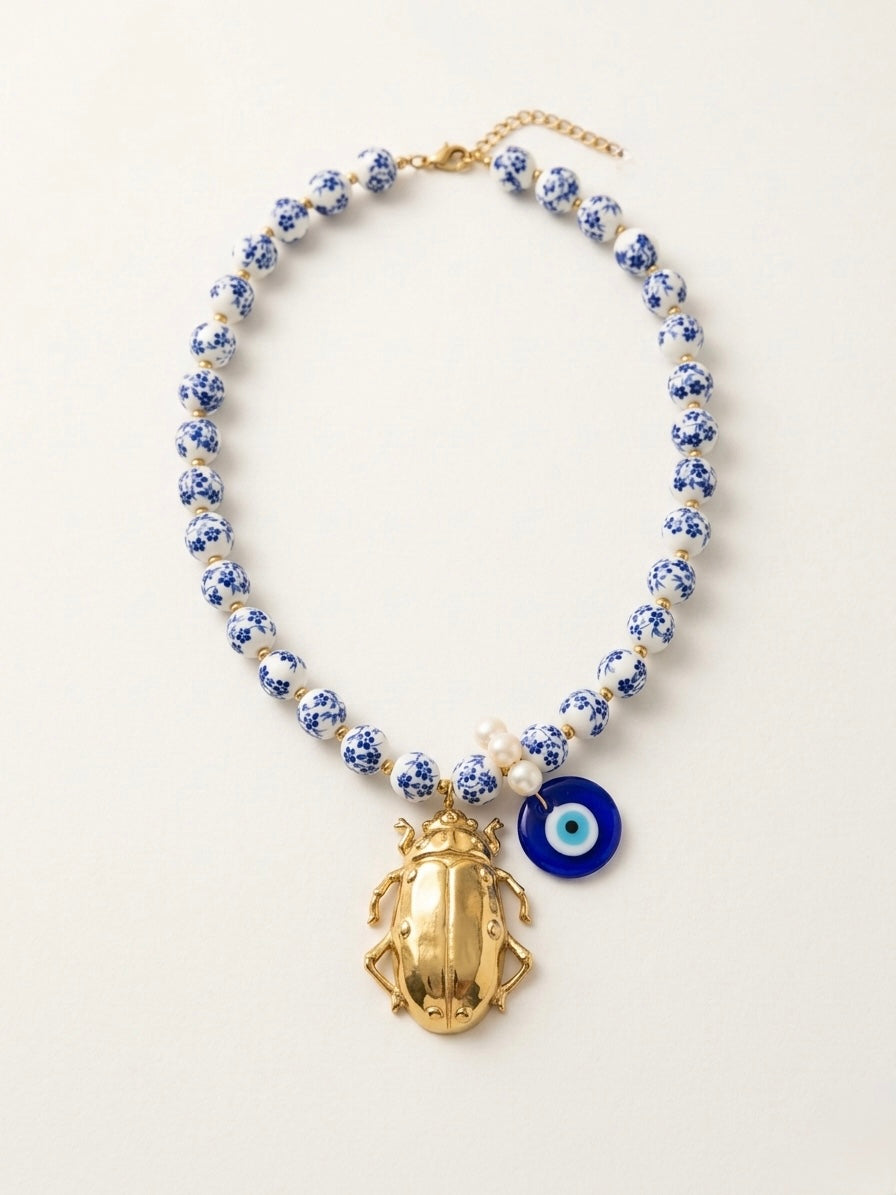 COLLAR SCARABEO