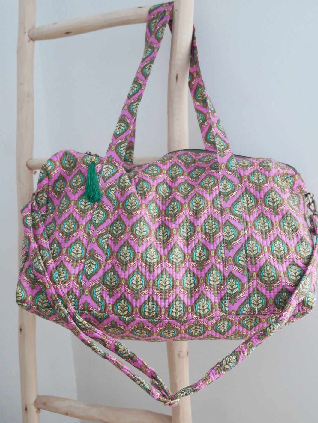 BOLSO VIAJE MALVA