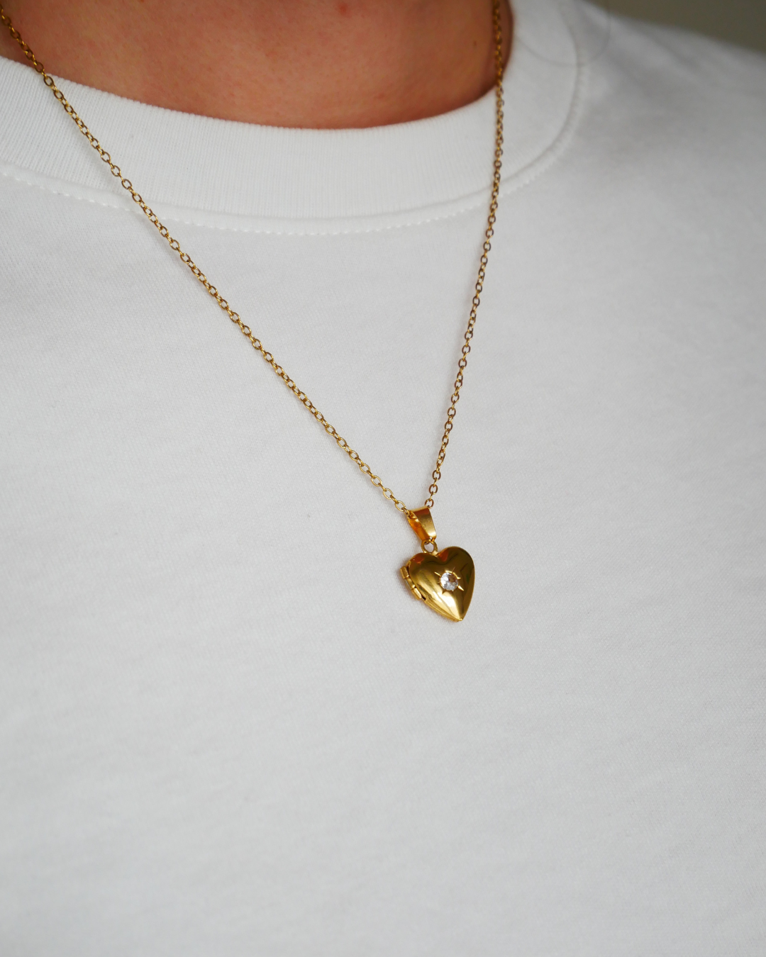 COLLAR MINI LOVE CIRCON 15 mm (personalizable)