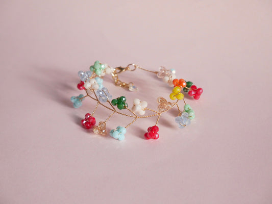 PULSERA FLORECITAS