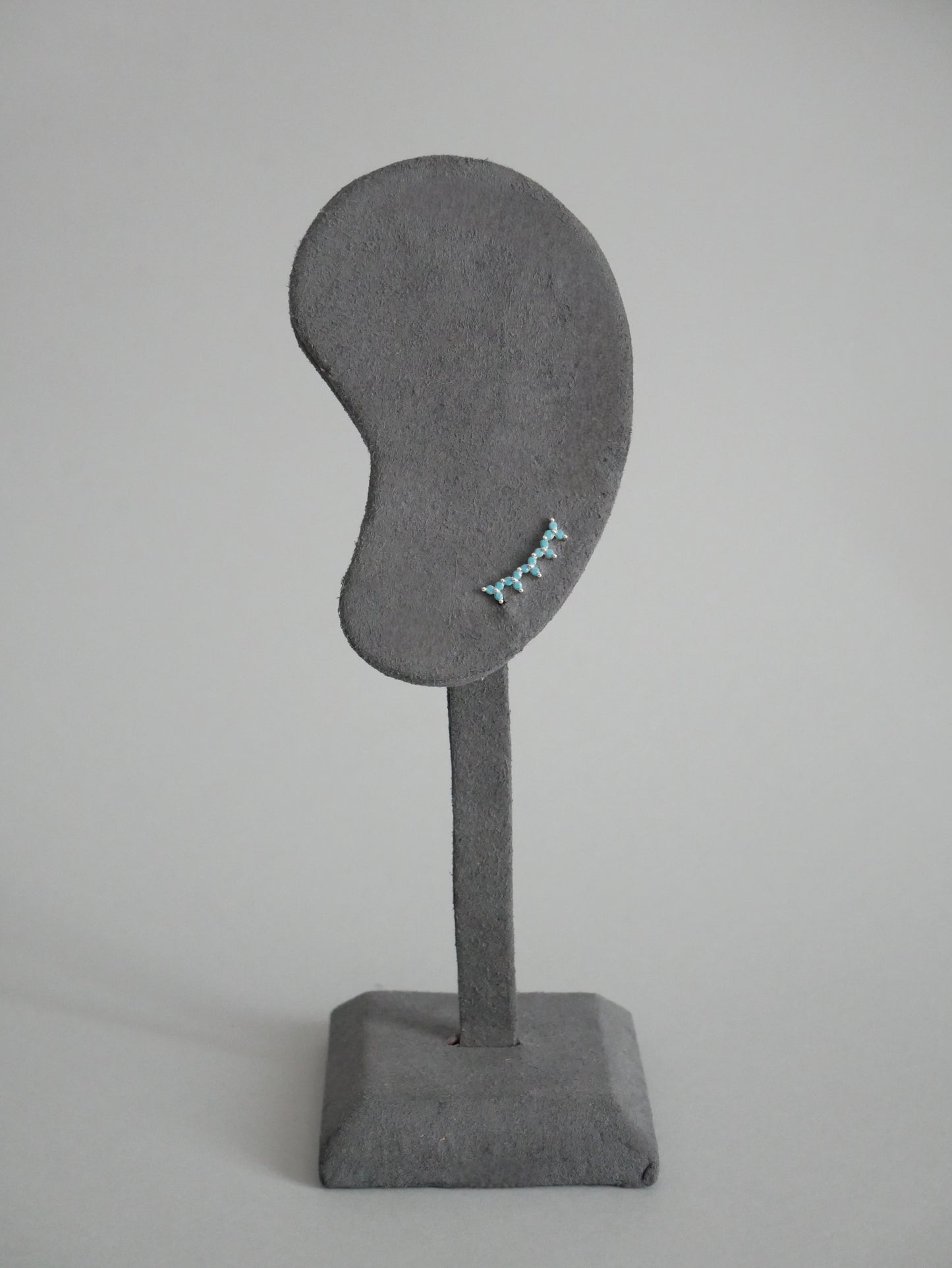 TREPADOR PINTITAS TURQUESA PLATEADO (UNIDAD)