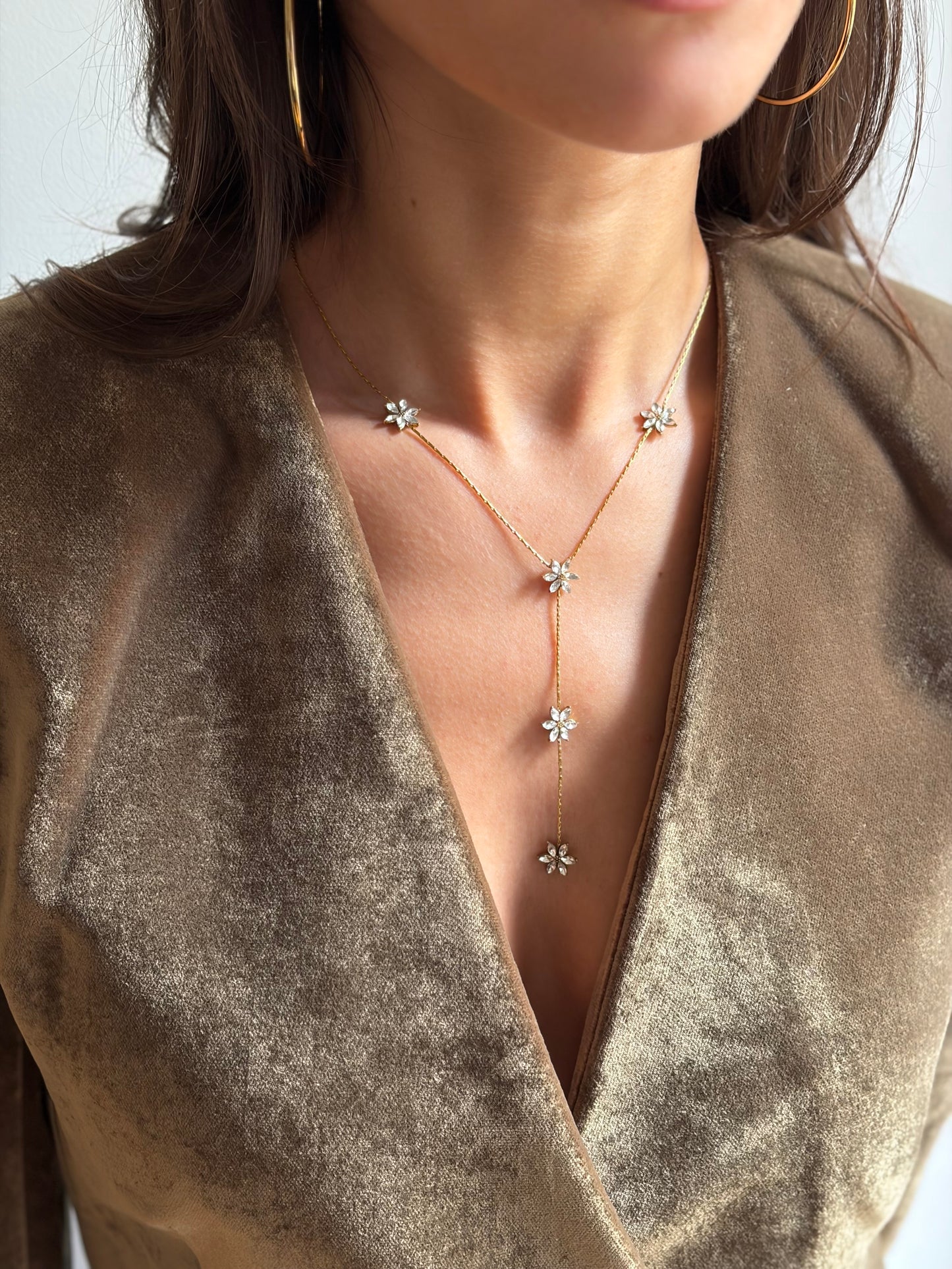 COLLAR FLORES CIRCONITAS