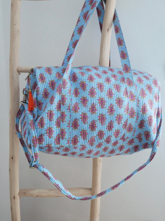 BOLSO DE VIAJE AZUL