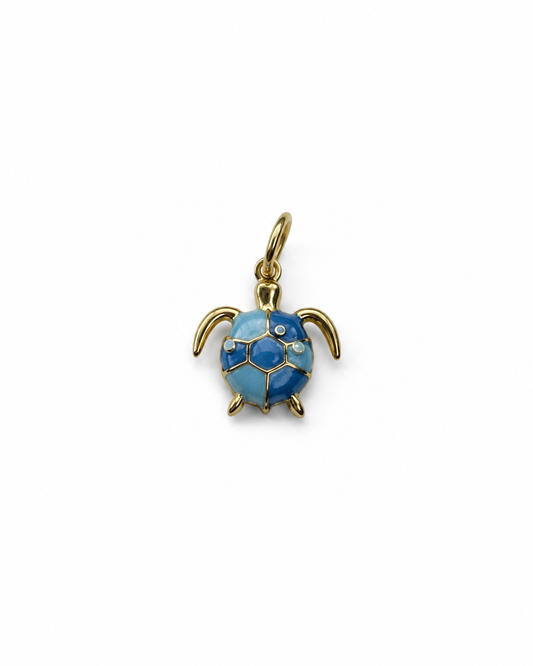 Charm de tortuga esmaltado para cordón magnético — Ayutthaya&me