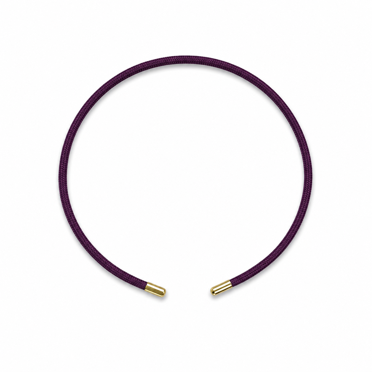 PULSERA NYLON BERENJENA