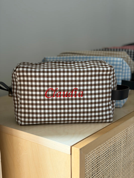 NECESER VICHY CHOCOLATE (asas piel)