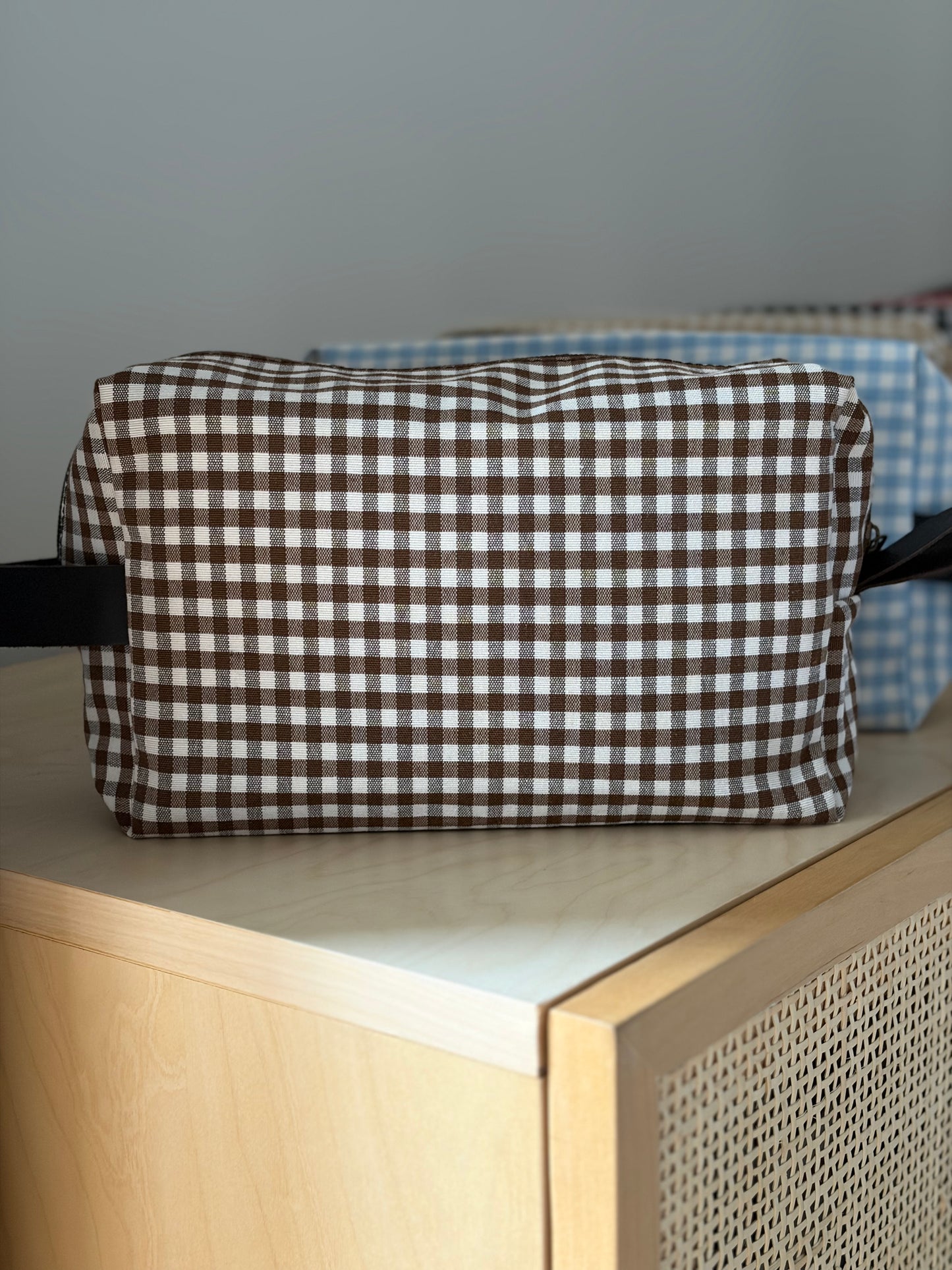 NECESER VICHY CHOCOLATE (asas piel)