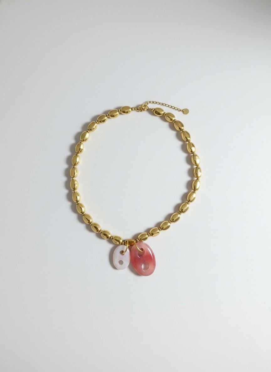 COLLAR CUARZO NATURAL