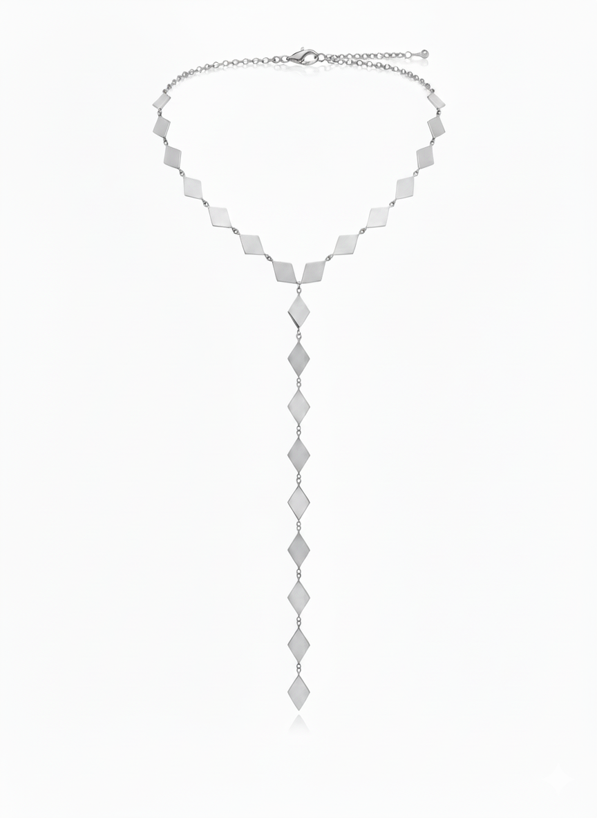 COLLAR CORBATERO ROMBOS