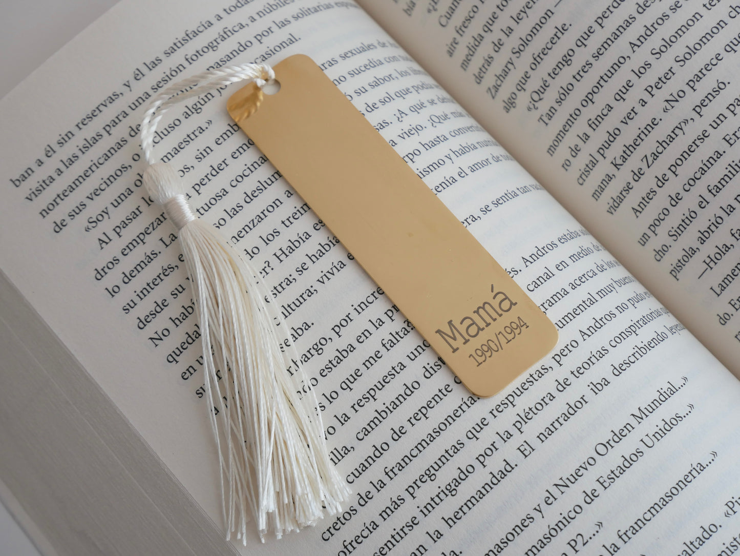 MARCAPÁGINAS PERSONALIZABLE