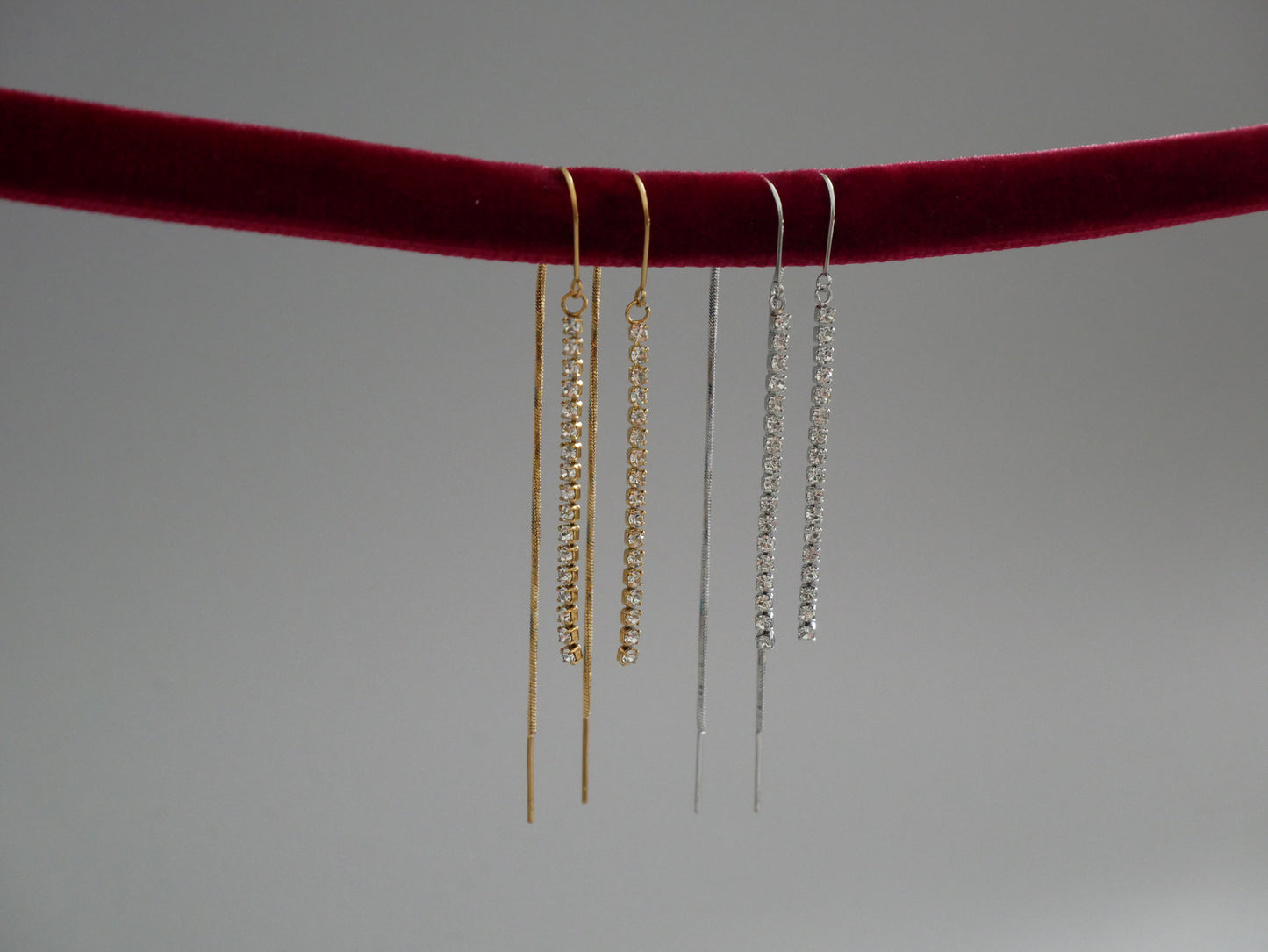 PENDIENTES TIRA BRILLITOS (UNIDAD)