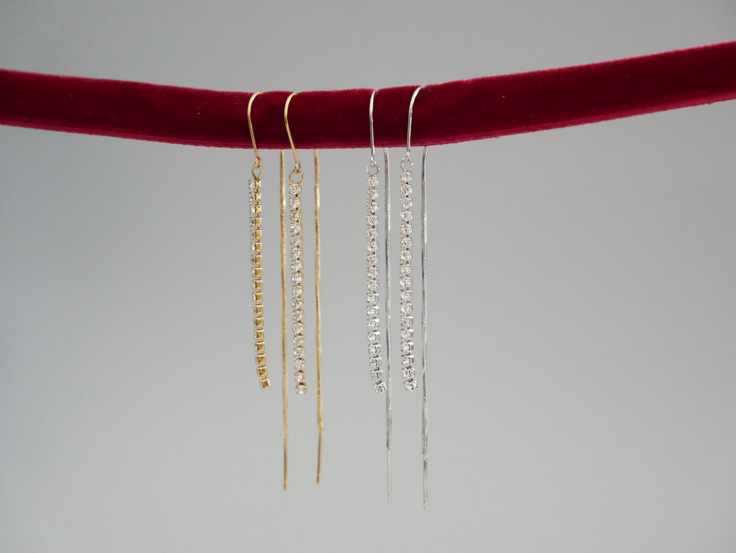 PENDIENTES TIRA BRILLITOS (UNIDAD)