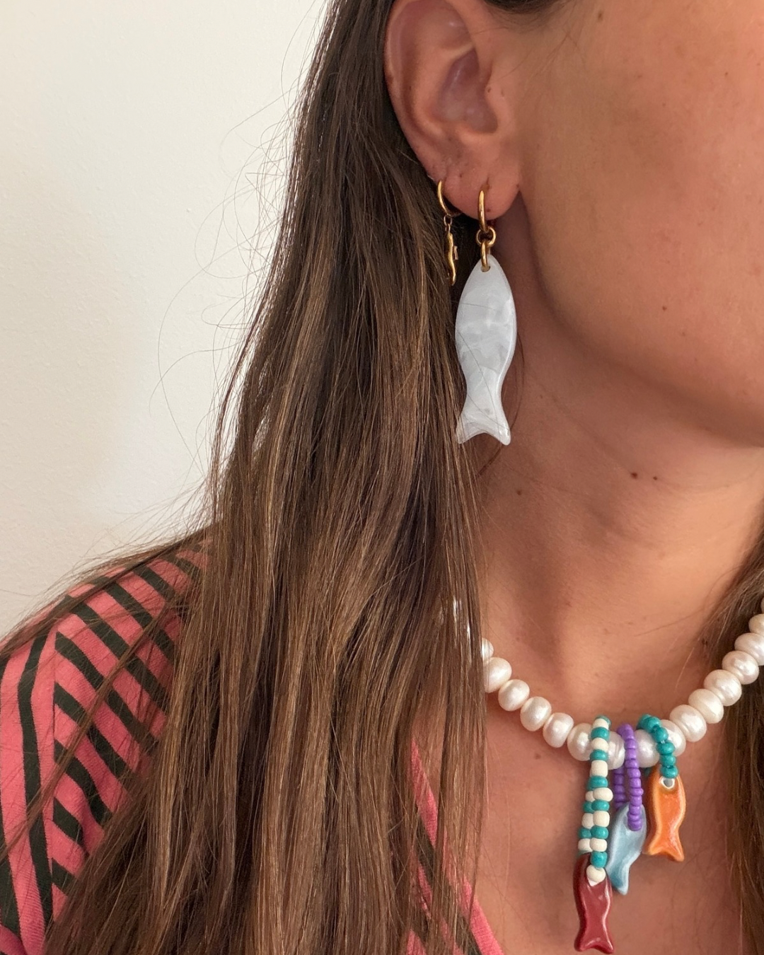 PENDIENTES PEZ RESINA