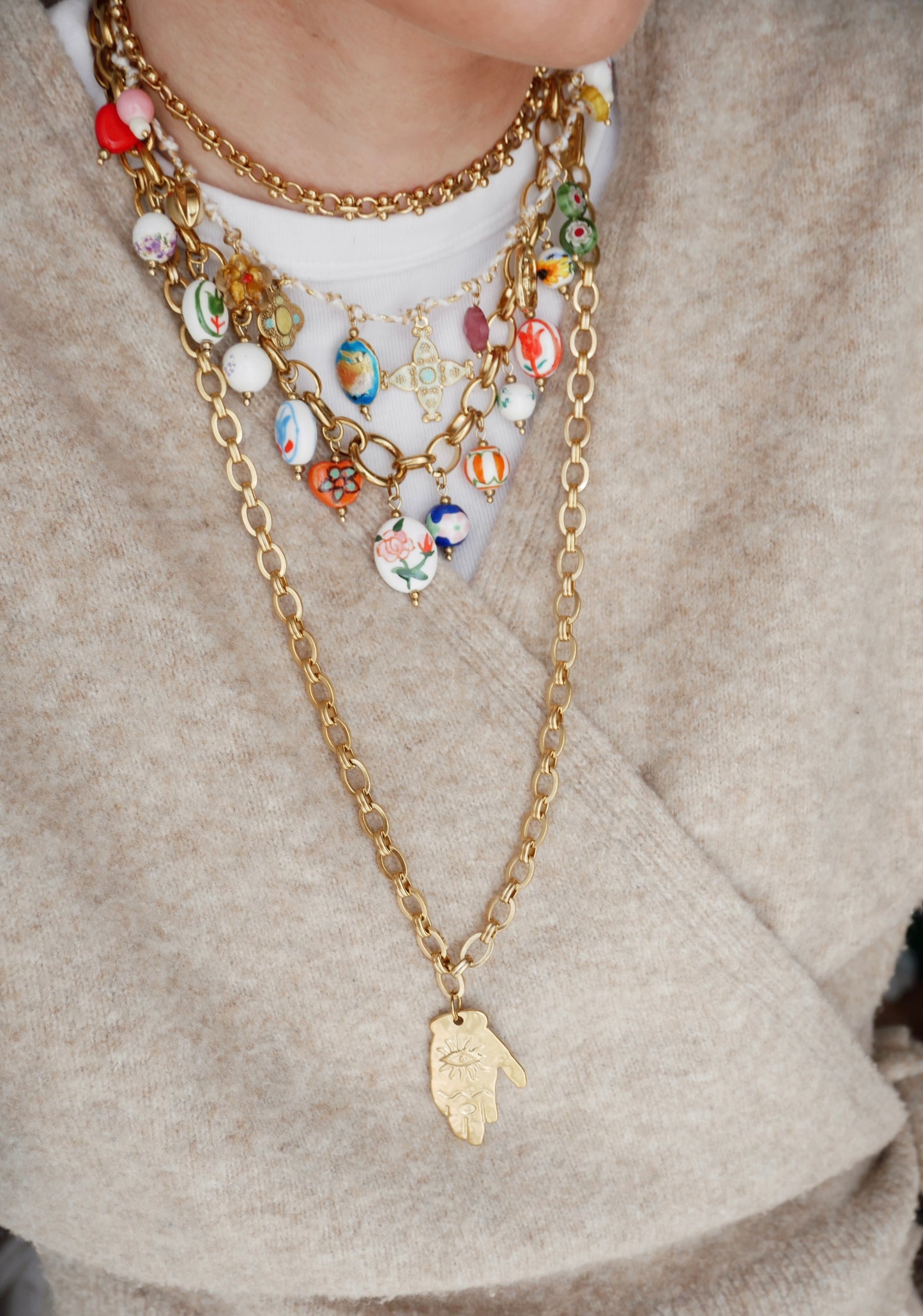 COLLAR DOBLE RELIQUIA