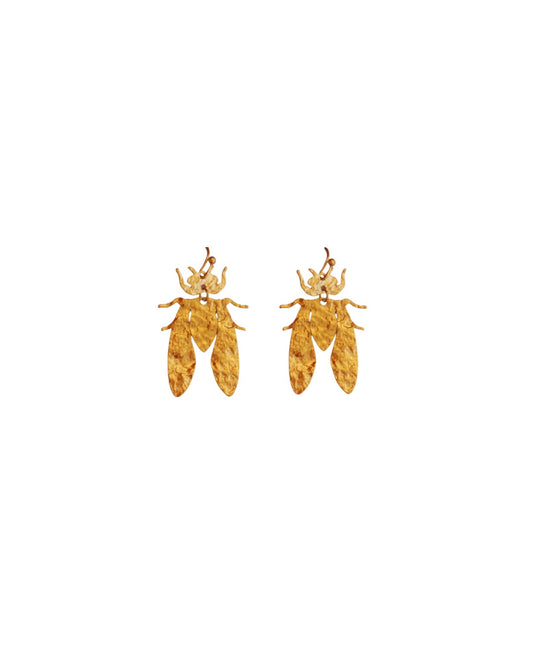 PENDIENTES ESCARABAJO