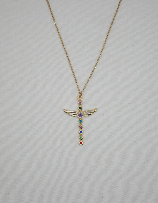 CRUZ ALADA MULTICOLOR